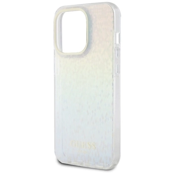 Etui Guess IML Faceted Mirror Disco Iridescent na iPhone 15 Pro - wielokolorowe