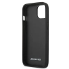 Etui AMG Leather Hot Stamped na iPhone 13 mini - czarne