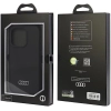 Etui Audi Silicone Case do iPhone 15 Pro - czarne