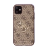 Etui Guess 4G Big Metal Logo na iPhone 11 / Xr - brązowe
