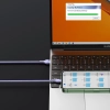 Baseus Flash Series Ⅱ kabel 3w1 do szybkiego ładowania USB-A do USB-C / Micro-USB / Lightning 66W 480Mb/s 1.2m fioletowy