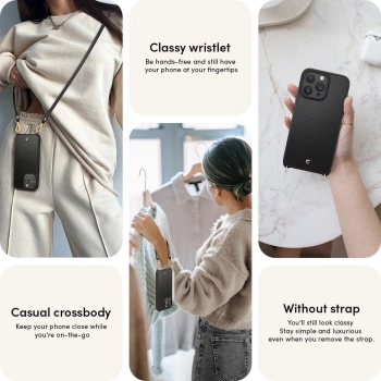 Etui Spigen Cyrill Classic Charm Mag z MagSafe na iPhone 15 Pro Max - czarne
