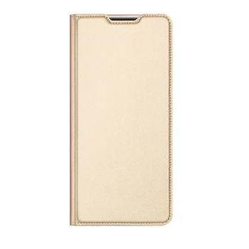 Dux Ducis Skin Pro kabura etui pokrowiec z klapką Poco M4 Pro 5G złoty