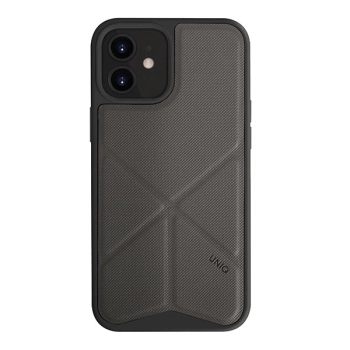 Etui UNIQ Transforma na iPhone 12 mini - szare