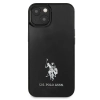 Etui U.S. Polo Assn. Horses Logo na iPhone 13 mini - czarne