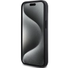 Etui DKNY Leather Mono Stripe & Metal Logo na iPhone 15 / 14 / 13 - czarne