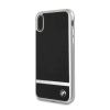 Etui BMW Signature Aluminium Stripe na iPhone X - czarne