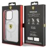 Etui Ferrari Outline MagSafe na iPhone 14 Pro - przezroczyste
