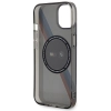 Etui BMW Tricolor Stripes MagSafe na iPhone 14 - szare