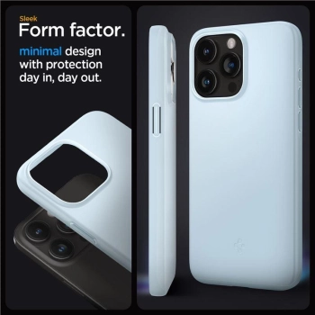 Etui Spigen Thin Fit na iPhone 15 Pro Max - jasnoniebieskie