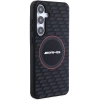 Etui AMG Silicone Carbon Pattern MagSafe na Samsung Galaxy S24+ - czarne