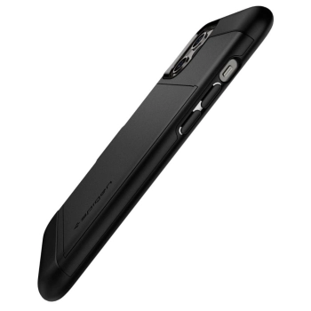 Etui Spigen Slim Armor CS na iPhone 12 / iPhone 12 Pro - czarne