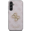 Etui Guess 4G Big Metal Logo na Samsung Galaxy S23 FE - różowe