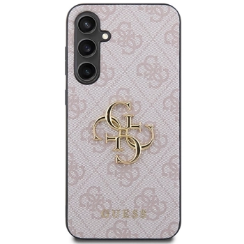 Etui Guess 4G Big Metal Logo na Samsung Galaxy S23 FE - różowe