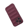 Magic Shield Case etui do iPhone 14 Pro elastyczny pancerny pokrowiec burgundowy