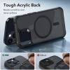 Etui ESR Air Armor Halolock MagSafe na iPhone 15 - matowo-czarne