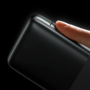 Baseus Bipow Pro powerbank 10000mAh 22.5W + kabel USB 3A 0.3m czarny (PPBD040001)