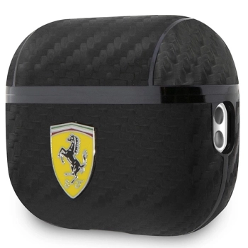 Etui Ferrari On Track PU Carbon na AirPods Pro 2 cover - czarne