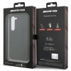 Etui AMG Carbon Stripe&Embossed na Samsung Galaxy S23 - czarne