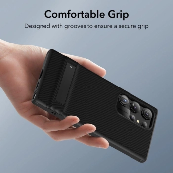 Etui ESR Air Shield Boost na Samsung Galaxy S24 Ultra - czarne