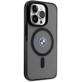 Etui BMW IML Signature MagSafe do iPhone 15 Pro Max - czarne