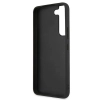 Etui Karl Lagerfeld Saffiano Karl&Choupette Head na Samsung Galaxy S22+ - srebrne