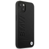 Etui BMW Leather Stamp na iPhone 14 - czarne
