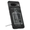 Etui Spigen Ultra Hybrid na Google Pixel 8 - ciemnoszare (wzór Zero One)