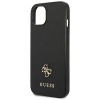 Etui Guess Saffiano 4G Small Metal Logo na iPhone 13 mini - czarne