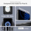 Etui Spigen Ultra Hybrid na Google Pixel 8 - ciemnoszare (wzór Zero One)