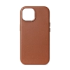 Etui Decoded Leather Case skórzane z MagSafe do iPhone 15 - brązowe