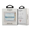 Etui Guess Strap Collection na AirPods Pro - niebieskie