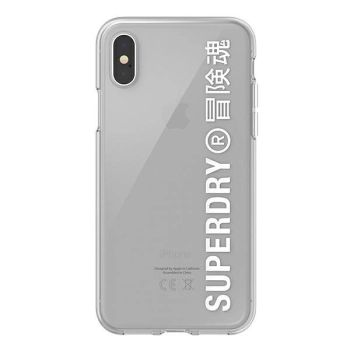 Etui SuperDry Snap na iPhone X / Xs - białe