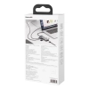 Baseus Metal Gleam 8w1 wielofunkcyjny HUB USB Typ C - USB Typ C Power Delivery 100 W / HDMI 4K 30 Hz / czytnik kart SD i microSD / 3x USB 3.2 Gen 1 /