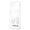 Etui Karl Lagerfeld Karl&Choupette na iPhone 13 Pro / iPhone 13 - przezroczyste