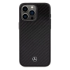 Etui Mercedes Carbon Fiber Dynamic na iPhone 15 Pro Max - czarne