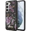 Etui Guess Flower Collection na Samsung Galaxy S23 - czarne