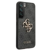 Etui Guess 4G Big Metal Logo na Samsung Galaxy S22 - szare