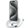 Etui Karl Lagerfeld Crossbody IML Karl Head MagSafe na iPhone 15 Pro - przezroczyste