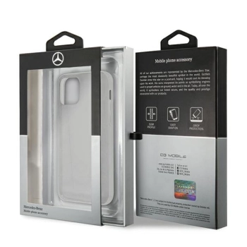 Etui Mercedes Line na iPhone 12 mini - przezroczyste