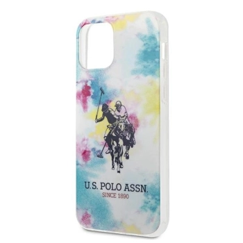 Etui U.S. Polo Assn. Tie & Dye Collection na iPhone 12 Pro Max - wielokolorowe