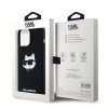 Etui Karl Lagerfeld Silicone Choupette Head MagSafe na iPhone 15 Pro Max - czarne