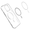 Etui Spigen Ultra Hybrid Mag z MagSafe na iPhone 14 Pro - przezroczysto-białe