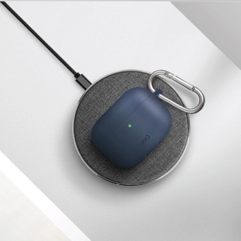 Etui UNIQ Vencer Silicone na AirPods Pro - szare