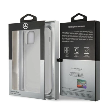 Etui Mercedes Line na iPhone 12 Pro Max - przezroczyste