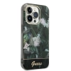 Etui Guess Jungle Collection na iPhone 14 Pro Max - zielone