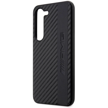 Etui AMG Carbon Stripe&Embossed na Samsung Galaxy S23 - czarne