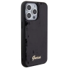 Etui Guess Sequin Script Metal na iPhone 15 Pro - czarne