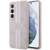 Guess GUHCS23MP4RPSP S23+ S916 różowy/pink hardcase 4G Printed Stripe