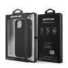 Etui AMG Leather Hot Stamped na iPhone 14 - czarne